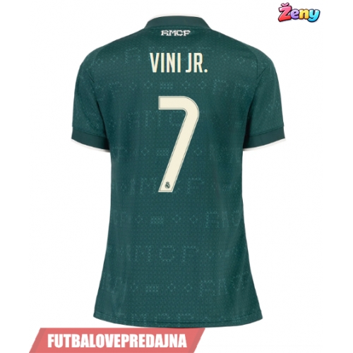 Lacne Ženy Futbalové dres Real Madrid Vinicius Junior #7 2026-27 Krátky Rukáv - Preč